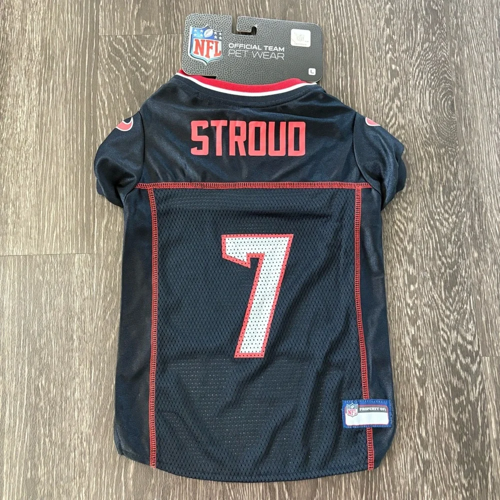 NFL Official Houston Texans Dog Jersey